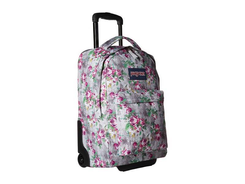 lot 17786 image: JanSport - Wheeled Superbreak (Multi Concrete Floral) Pullman Luggage