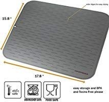 lot 17835 image: Counter Aid Silicone Dish Antibacterial Food Grade Counter Protector Xxl 21