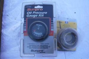 lot 6965 image: Oil Pressure Gauge Kit and Spool of Wire