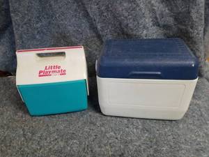 lot 14041 image: Two Small Coolers