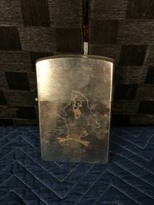 lot 1548 image: Oversized Zippo Style Lighter with Disney Characters