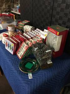 lot 1558 image: Huge Lot of Christmas Ornaments and More