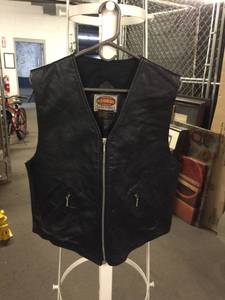 lot 1611 image: Paragraff Leather Vest Size M