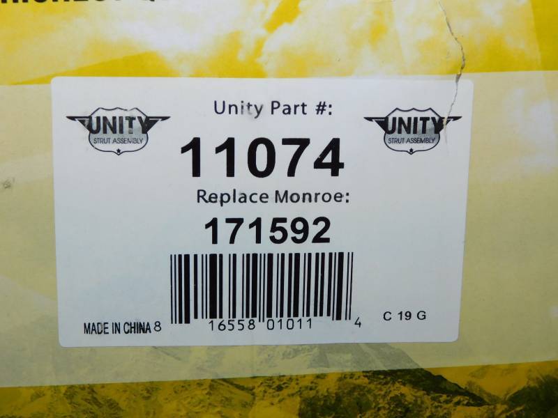 Unity Automotive 11074 Front Complete Strut Assembly 2001-2010 Chrysler PT Cruiser
