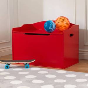 lot 1931 image: KidKraft Austin Toy Box (Red)