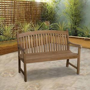 lot 1954 image: Caribbean Palms Teak SumbawaOutdoor Bench