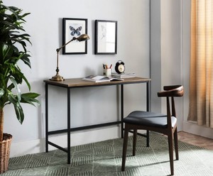 lot 2069 image: K Furniture HO1165 WoodMetal 42 in. Writing  Laptop Desk