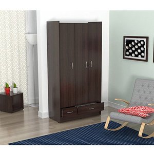 lot 2074 image: Inval Multi-storage Espresso Wenge Armoire