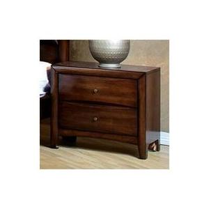 lot 2086 image: Coaster Hillary and Scottsdale Two Drawer Nightstand in Warm Brown
