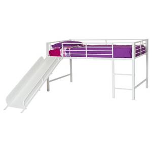 lot 2094 image: Dorel Home Products, White Jr loft bed