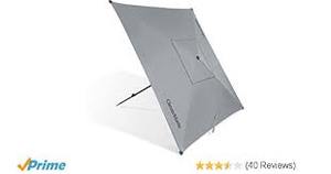 lot 1901 image: CleverMade QuadraBrella - Portable 5 Outdoor Beach Umbrella