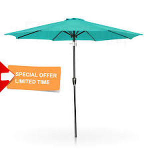 lot 1902 image: Balichun Patio Umbrella 9 Ft Outdoor Table Aluminum Offset Market Umbrella