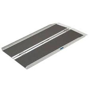 lot 1960 image: 4 Silver Spring Aluminum Single-Fold Wheelchair Ramp
