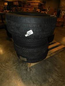 lot 1891 image: Lot of 4 Misc Size Tires