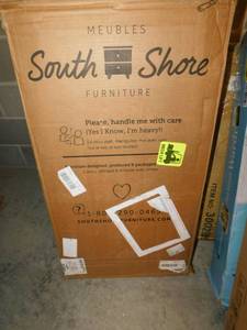 lot 2044 image: South Shore Furniture Storage Cabinet