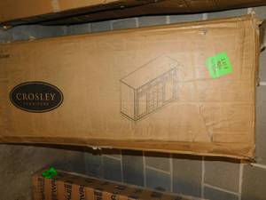 lot 2072A image: Crosley Wine Buffet Server Cabinet CF4201