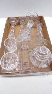 lot 4715 image: Lead Crystal Glassware