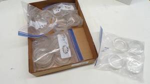 lot 4731 image: Glass Furniture Coasters