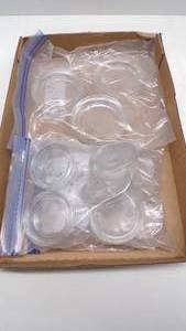 lot 4732 image: Glass Furniture Coasters