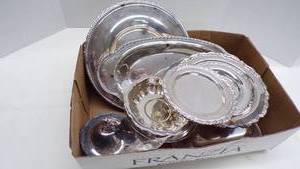lot 4750 image: Metal Dishes etc.