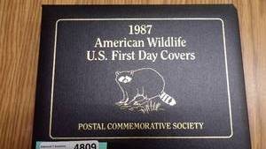 lot 4809 image: American Wildlife US First Day Covers