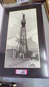 lot 4847 image: Oil Derrick Picture