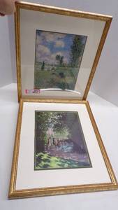 lot 4850 image: Framed and Matted Art