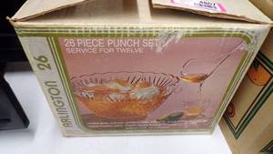 lot 4867 image: Punch Bowl Set