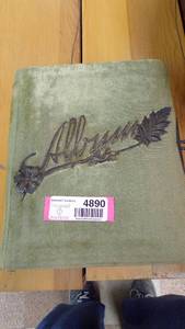 lot 4890 image: Old Photo Album