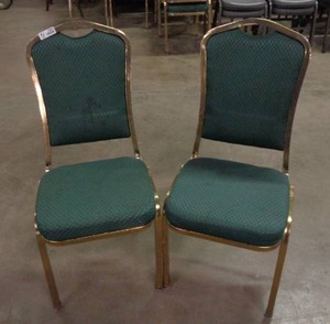 lot 1941 image: Lot of 2 Classico Seating Chairs - Green