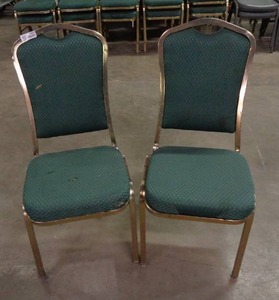lot 1951 image: Lot of 2 Classico Seating Chairs - Green