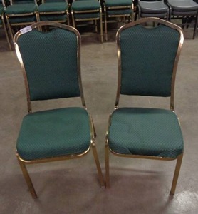 lot 1953 image: Lot of 2 Classico Seating Chairs - Green