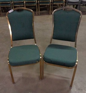 lot 1962 image: Lot of 2 Classico Seating Chairs - Green