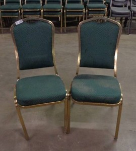 lot 1966 image: Lot of 2 Classico Seating Chairs - Green