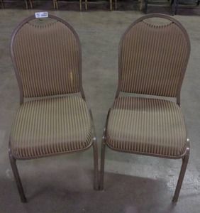 lot 1995 image: Lot of 2 MTS Seating Chairs - Taupe  Brown