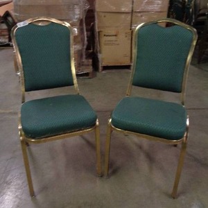 lot 1936 image: Lot of 2 Classico Seating Chairs - Green