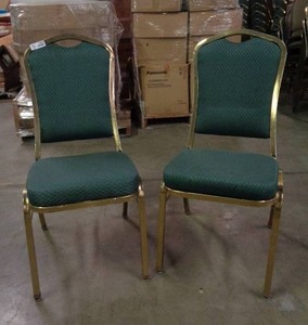 lot 1940 image: Lot of 2 Classico Seating Chairs - Green