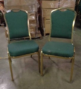 lot 1942 image: Lot of 2 Classico Seating Chairs - Green
