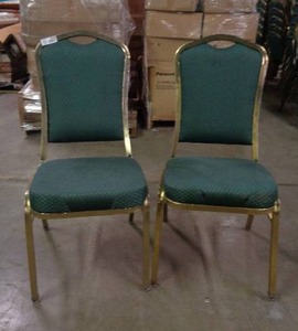 lot 1945 image: Lot of 2 Classico Seating Chairs - Green