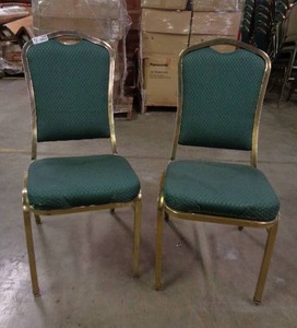 lot 1946 image: Lot of 2 Classico Seating Chairs - Green