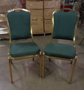 lot 1952 image: Lot of 2 Classico Seating Chairs - Green