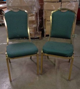 lot 1959 image: Lot of 2 Classico Seating Chairs - Green