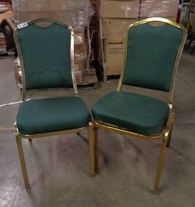 lot 1961 image: Lot of 2 Classico Seating Chairs - Green