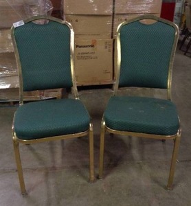 lot 1964 image: Lot of 2 Classico Seating Chairs - Green