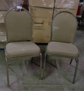lot 1994 image: Lot of 2 MTS Seating Chairs - Taupe  Brown