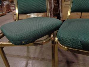 lot 2063 image: Lot of 2 Classico Seating Chairs - Green