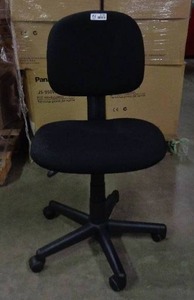 lot 2101 image: S. P. Richards Black Office Chair