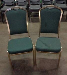 lot 2070 image: Lot of 2 Classico Seating Chairs - Green