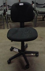 lot 2108 image: S. P. Richards Black Office Chair