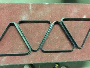 lot 4062 image: Pool Ball Triangles. Lot of 4